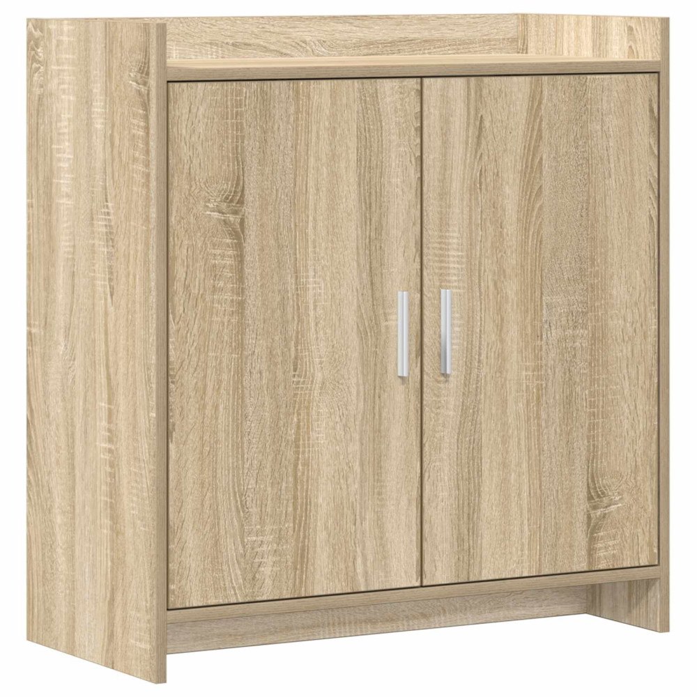 vidaXL Sideboard Sonoma-ek 72 x 36 x 80 cm Konstruerat trä