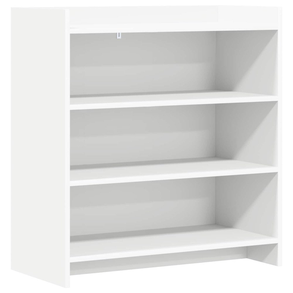 vidaXL Sideboard Vit 75 x 36 x 80 cm Konstruerat trä