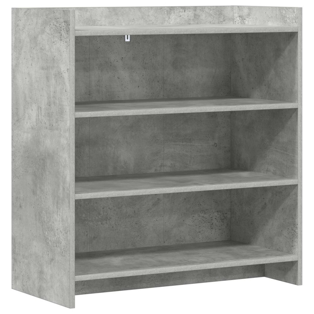 vidaXL Sideboard Betonggrå 75 x 36 x 80 cm Konstruerat trä