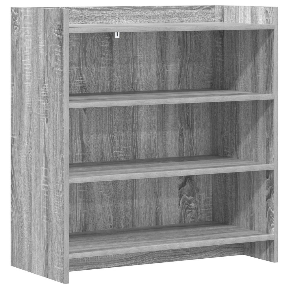 vidaXL Sideboard Grå Sonoma 75 x 36 x 80 cm Konstruerat trä