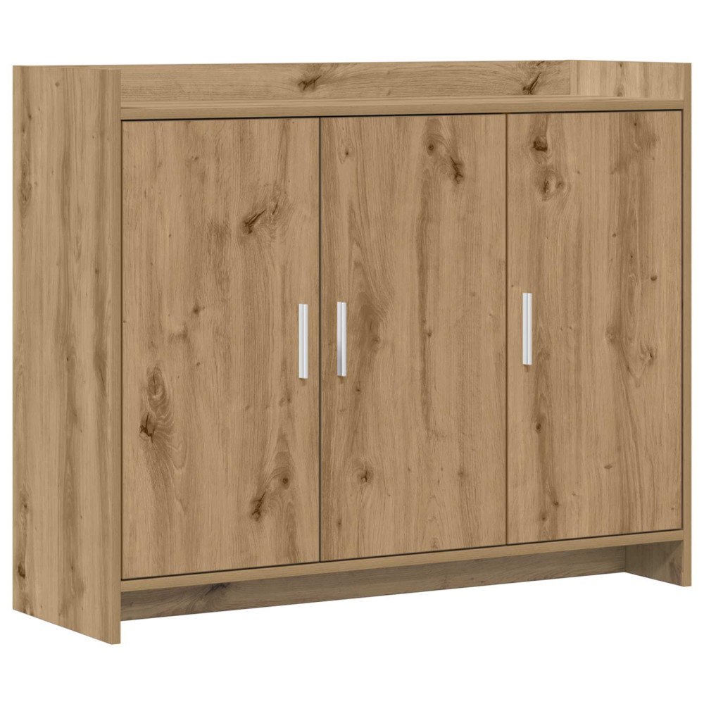 vidaXL Sideboard Artisan-ek 98,5 x 33 x 80 cm Konstruerat trä