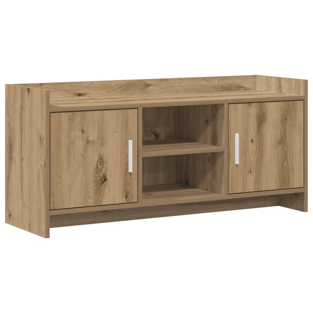 vidaXL TV-skåp 102 x 33 x 47 cm Artisan-ek Konstruerat trä