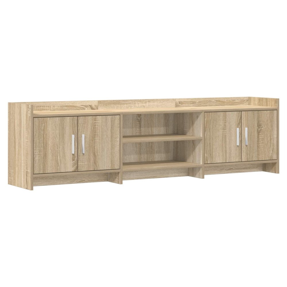 vidaXL TV-skåp 168 x 33 x 47 cm Sonoma-ek Konstruerat trä