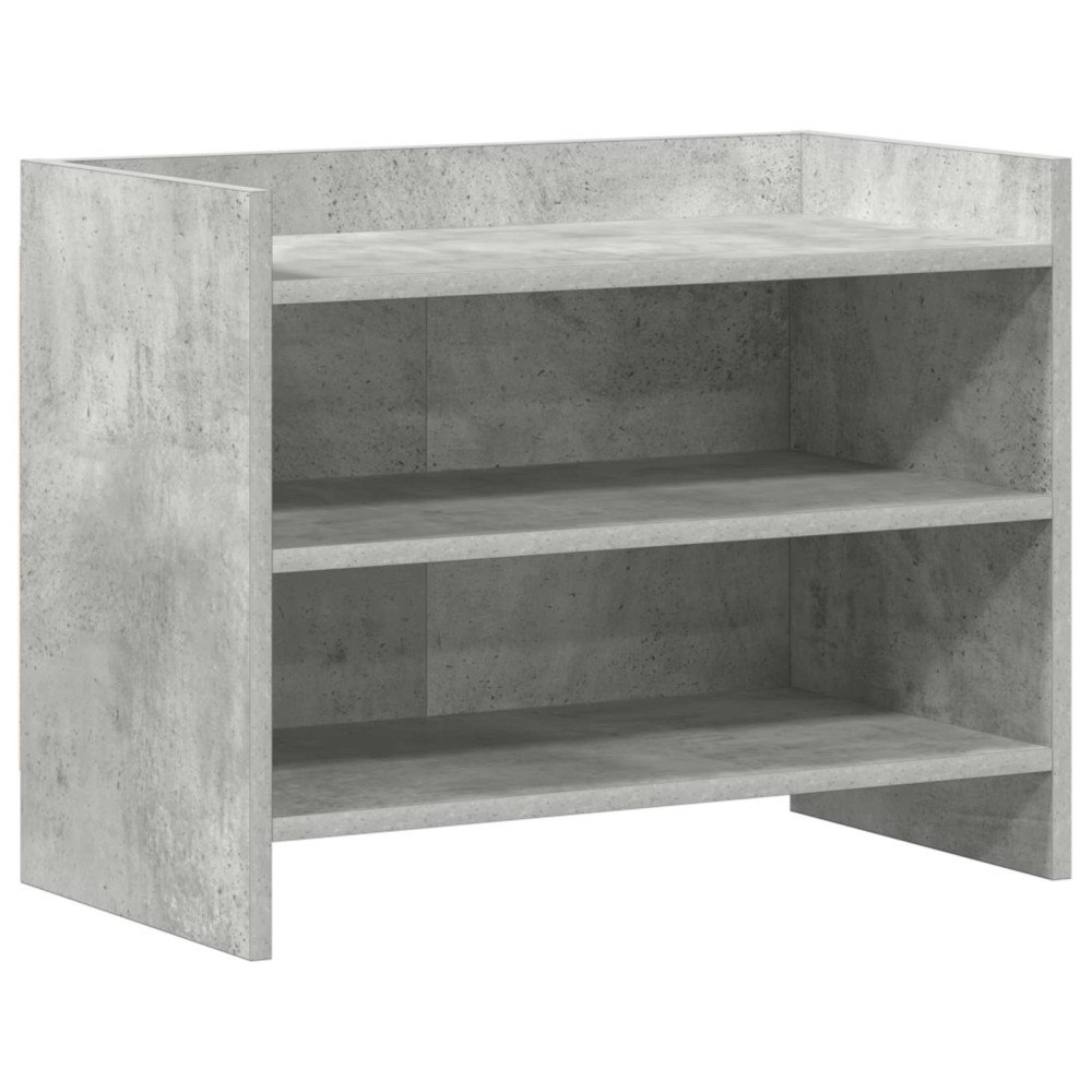 vidaXL TV-skåp 60 x 33 x 47 cm Betonggrå Konstruerat trä