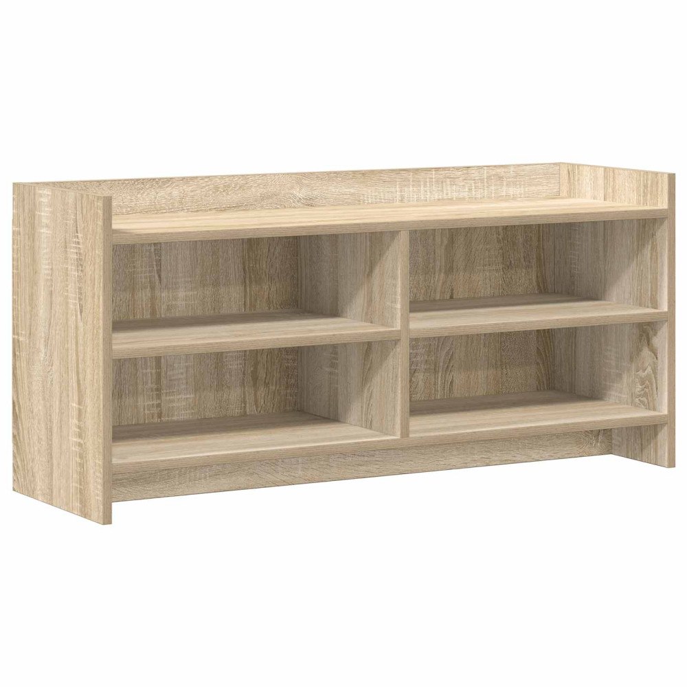 vidaXL TV-skåp 100 x 33 x 47 cm Sonoma-ek Konstruerat trä