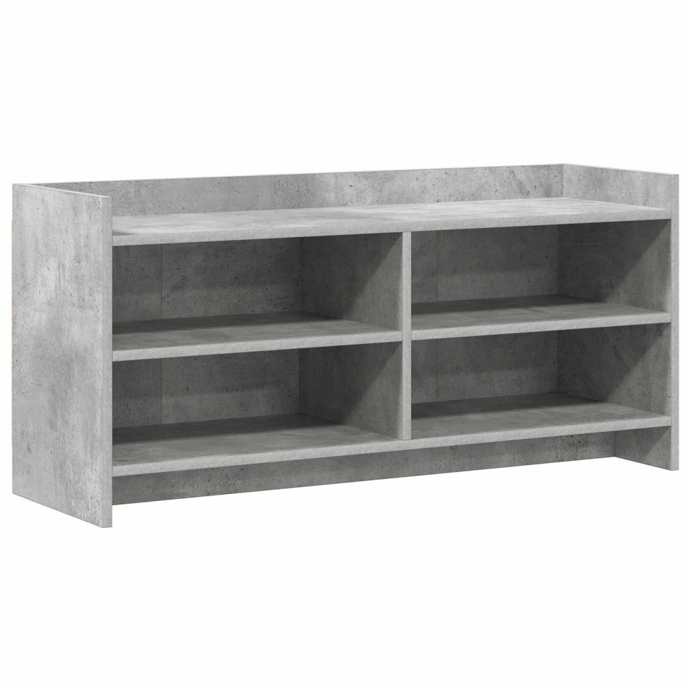 vidaXL TV-skåp 100 x 33 x 47 cm Betonggrå Konstruerat trä