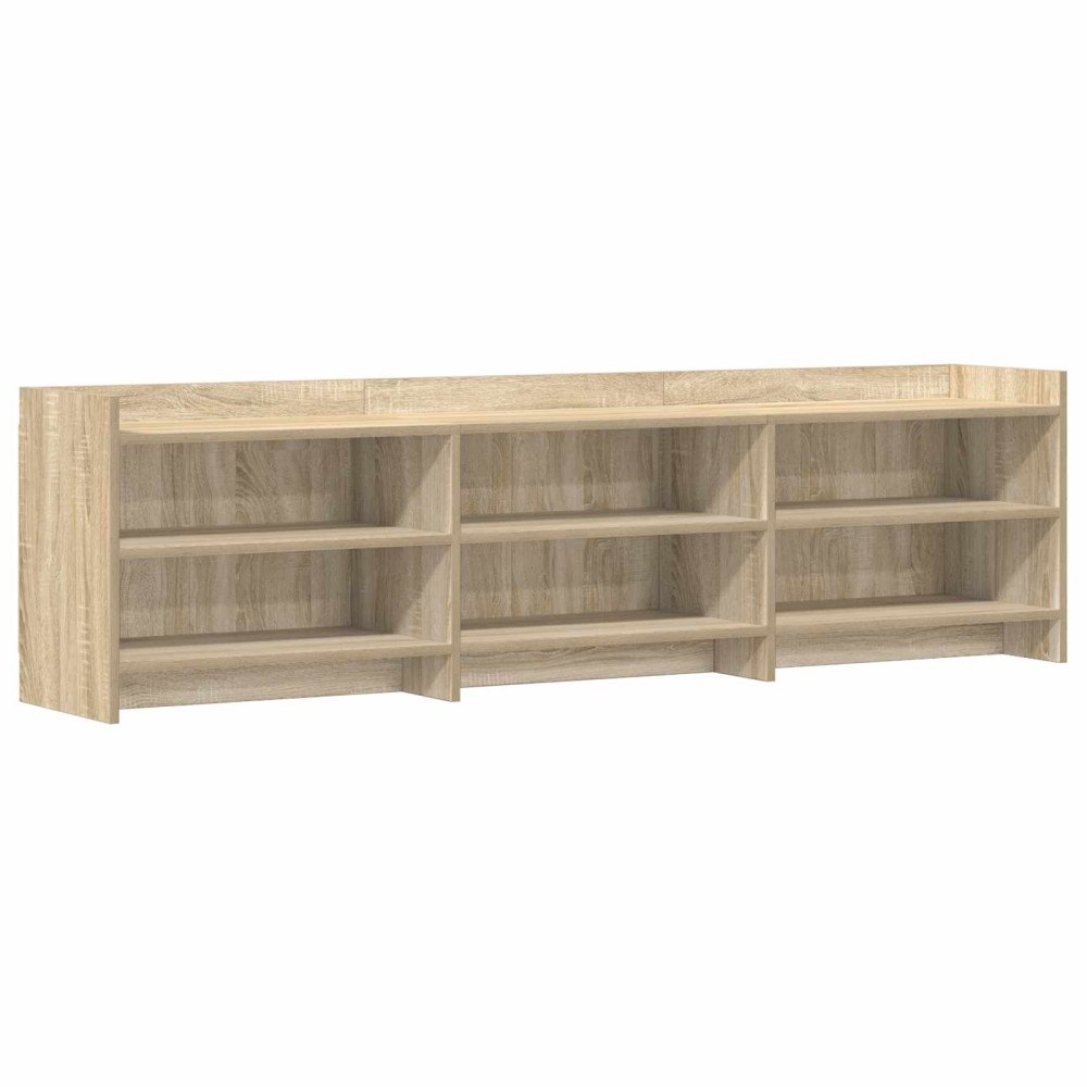 vidaXL TV-skåp 168 x 33 x 47 cm Sonoma-ek Konstruerat trä