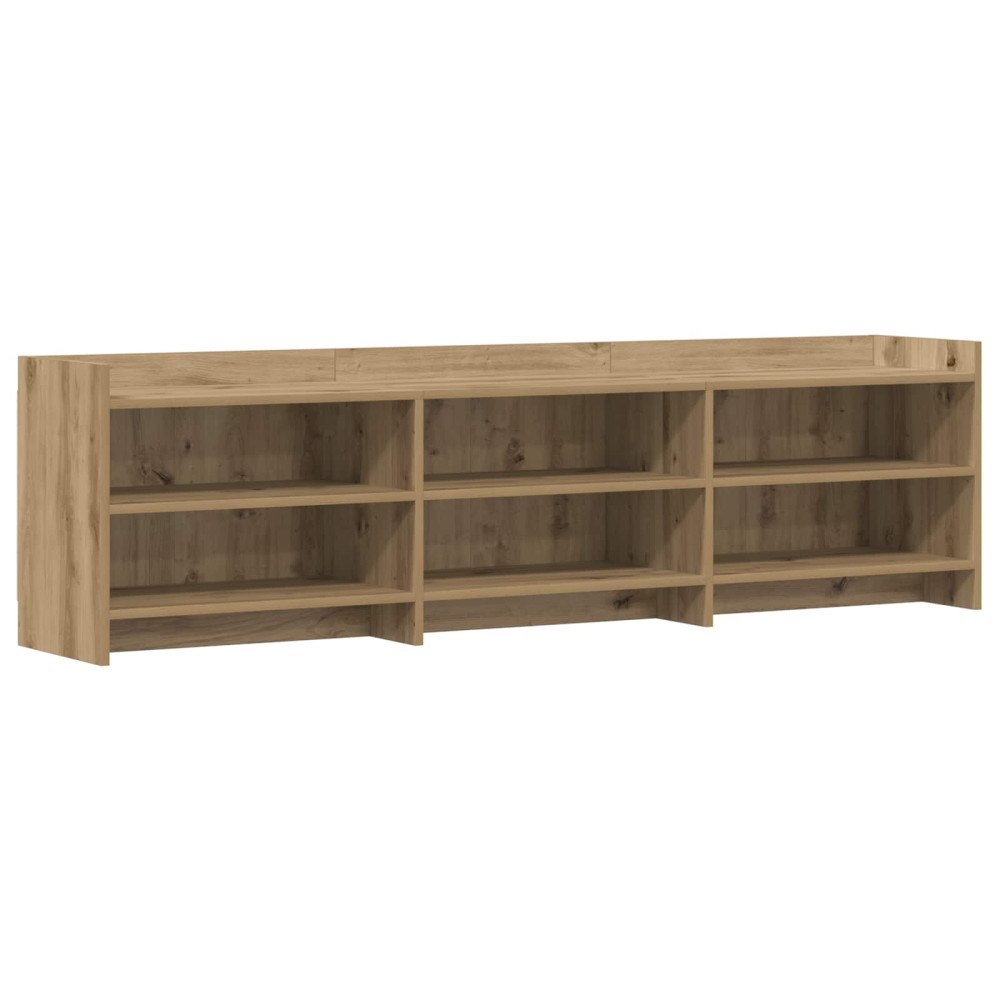 vidaXL TV-skåp 168 x 33 x 47 cm Artisan-ek Konstruerat trä