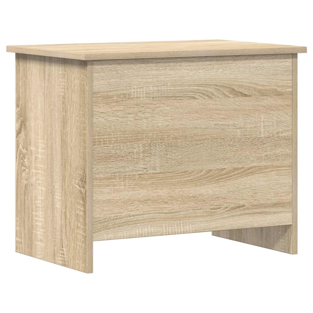 vidaXL Förvaringskista Sonoma-ek 60 x 40 x 50 cm Konstruerat trä