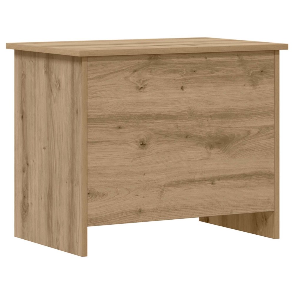 vidaXL Förvaringskista Artisan-ek 60 x 40 x 50 cm Konstruerat trä