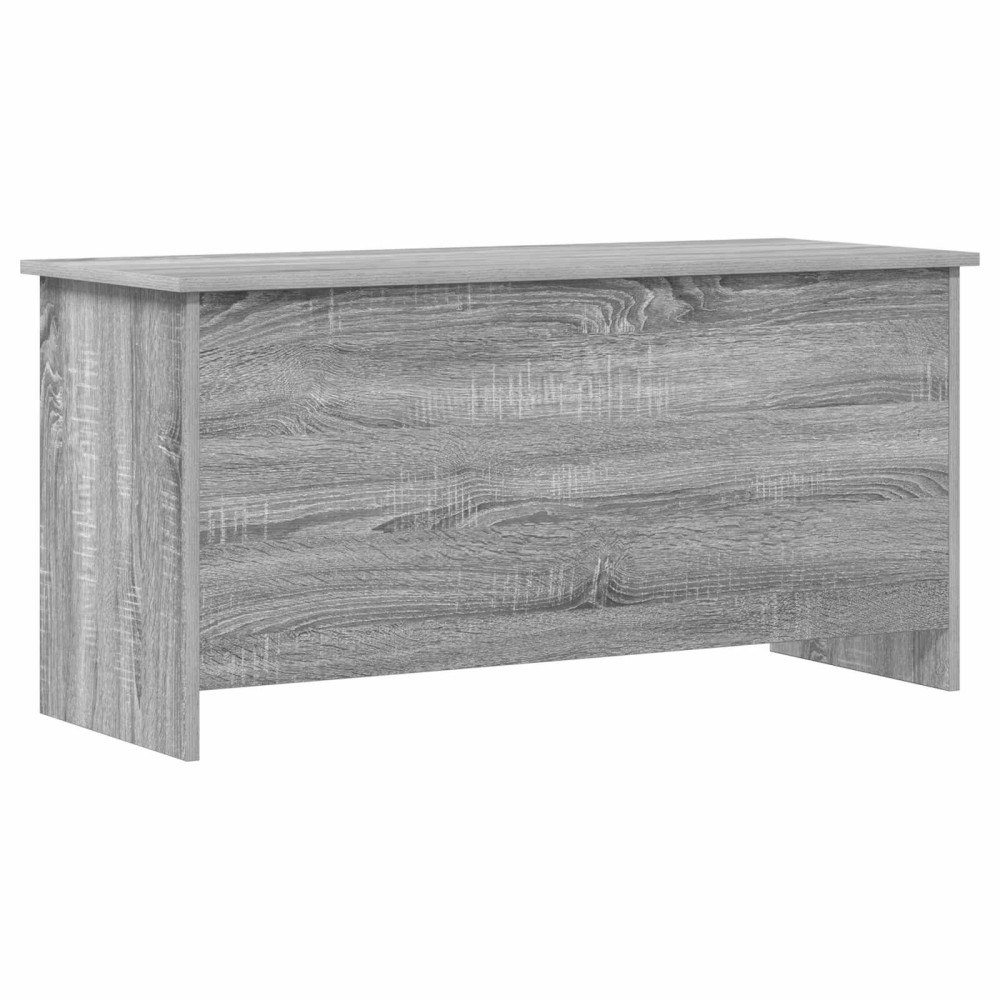 vidaXL Förvaringskista Grå Sonoma 100 x 40 x 50 cm Konstruerat trä