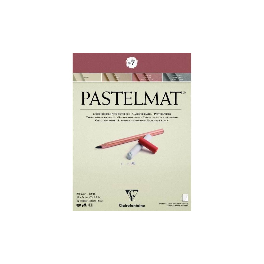 Clairefontaine Clairefontaine PASTELMAT-papper nr 7