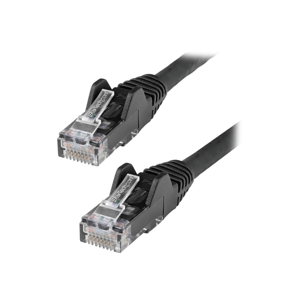 StarTech.com StarTech.com 1m LSZH CAT6 Ethernet Cable, 10 Gigabit Snagless RJ45 100W PoE Network Patch Cord with Strain Relief, CAT 6...