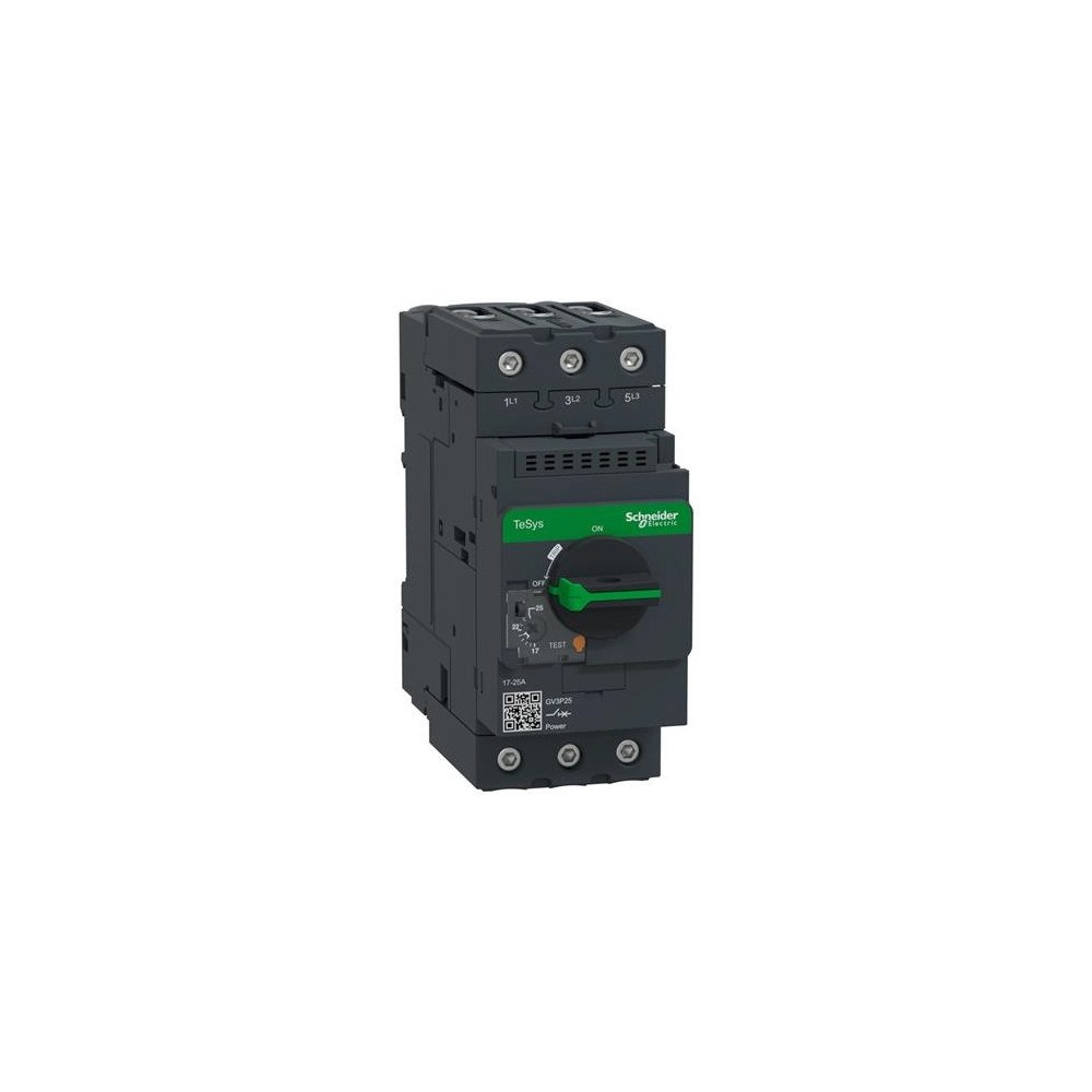 SCHNEIDER ELECTRIC Schneider Electric GV3P25, Motorstartare, Svart, 50/60 hz, -...
