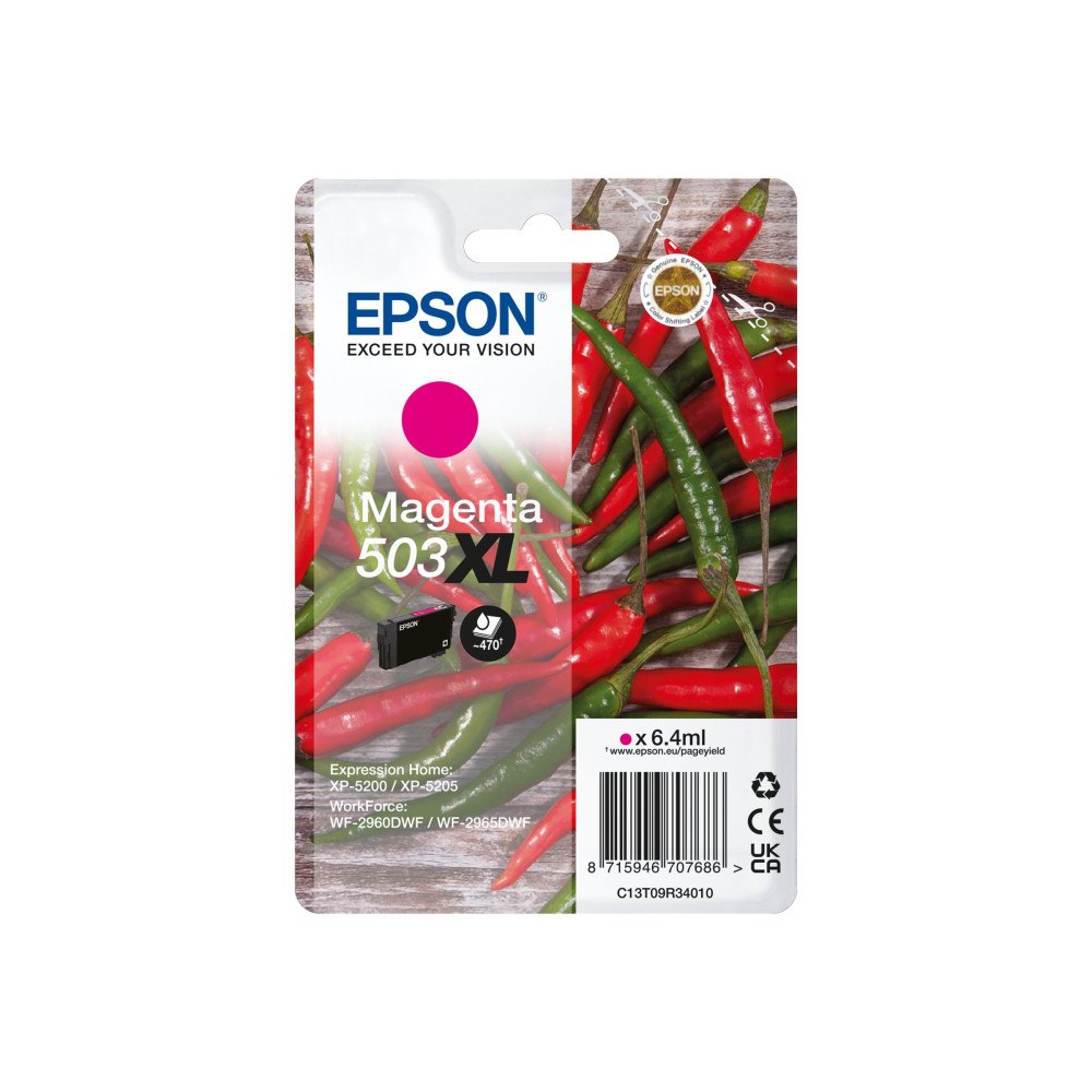 EPSON Epson 503XL - XL - magenta - original - bläckpatron