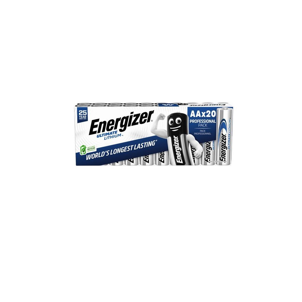 ENERGIZER Batteri ENERGIZER Ultimate AA 20/fp