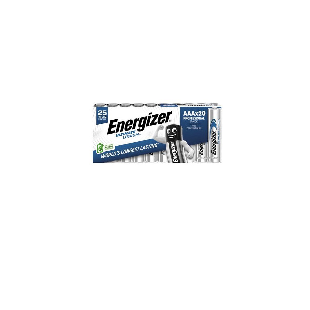 ENERGIZER Batteri ENERGIZER Ultimate AAA 20/fp