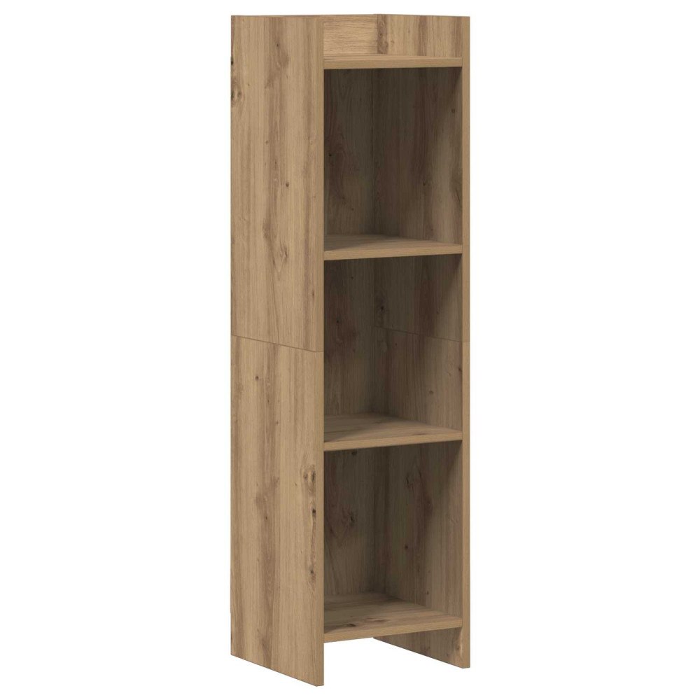 vidaXL Bokhylla Artisan-ek 30 x 30 x 111 cm Konstruerat trä