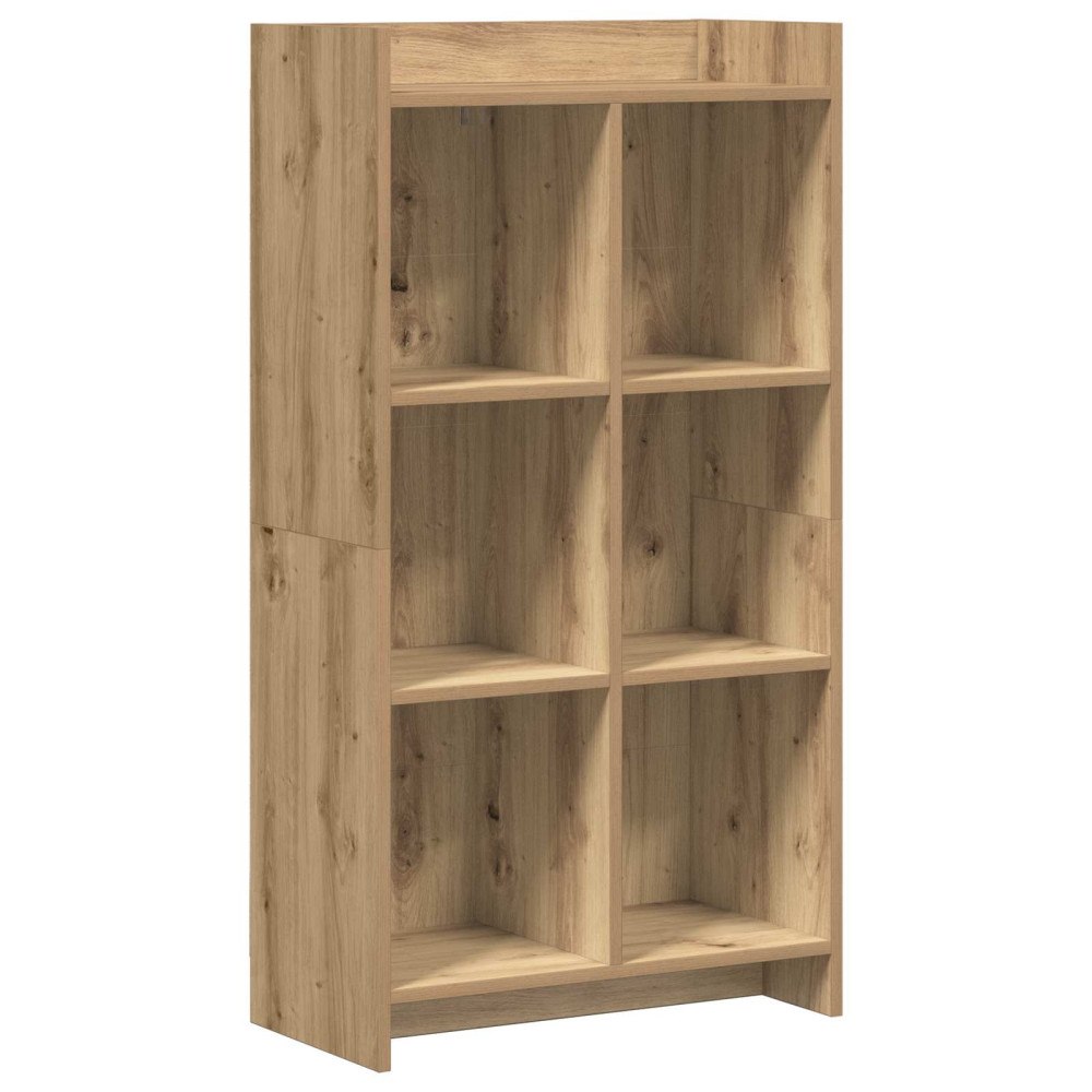 vidaXL Bokhylla Artisan-ek 59 x 30 x 111 cm Konstruerat trä