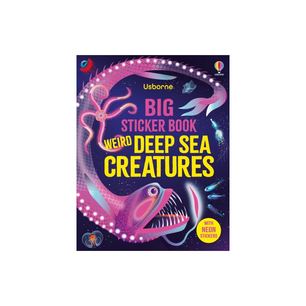 Usborne Publishing Ltd Big Sticker Book Weird Deep Sea Creatures (häftad, eng)