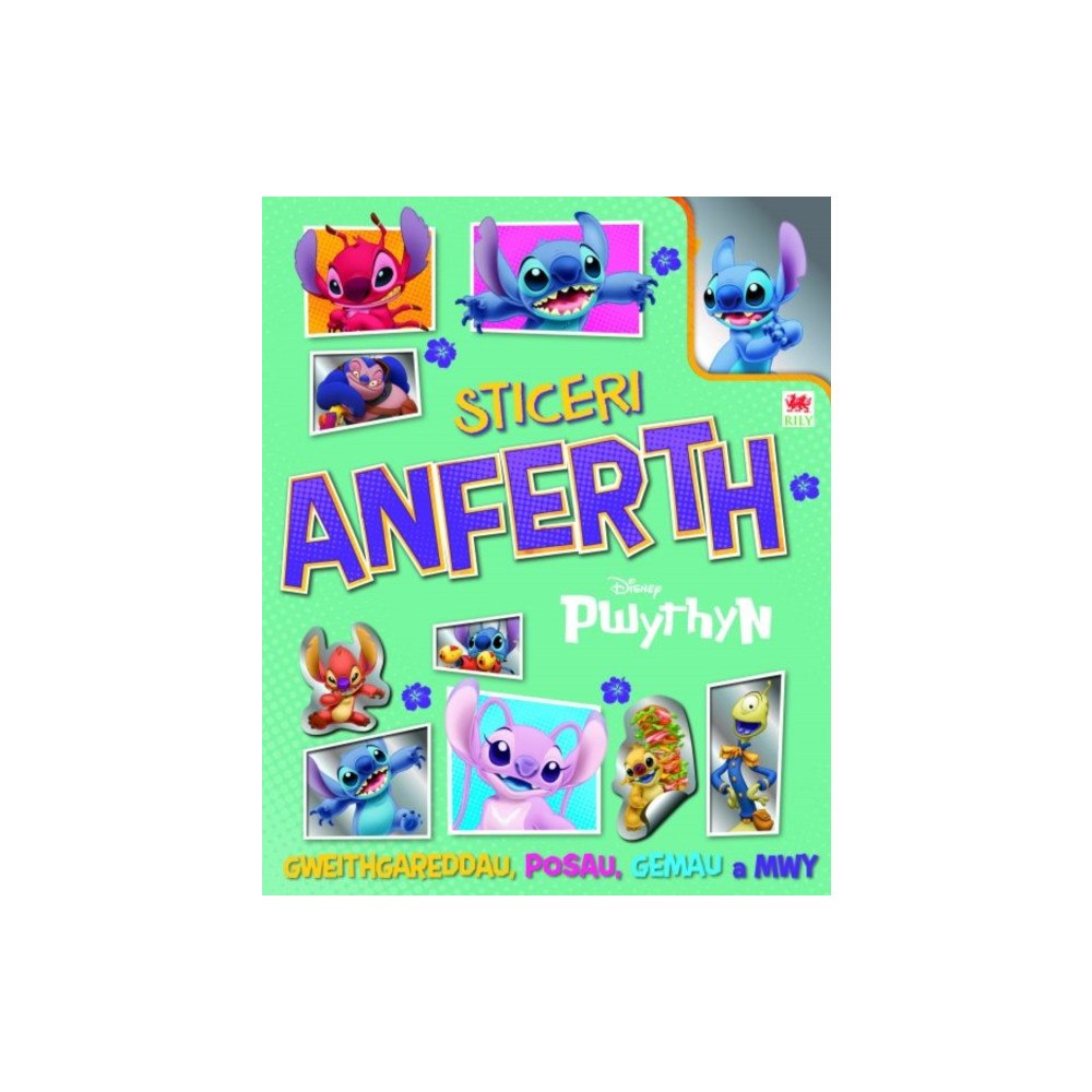 Rily Publications Ltd Sticeri Anferth Disney Pwythyn (häftad, wel)