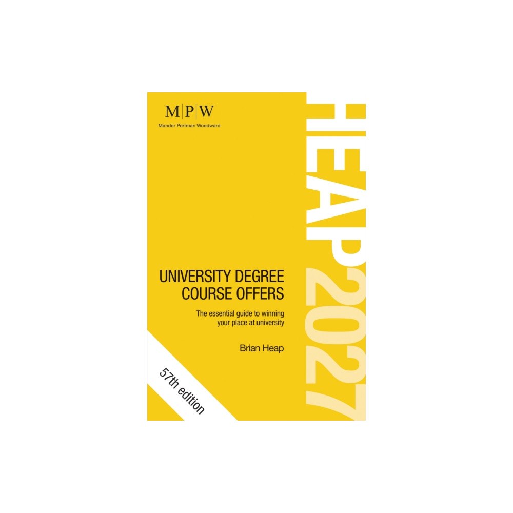 Trotman Indigo Publishing Limited HEAP 2027: University Degree Course Offers (häftad, eng)