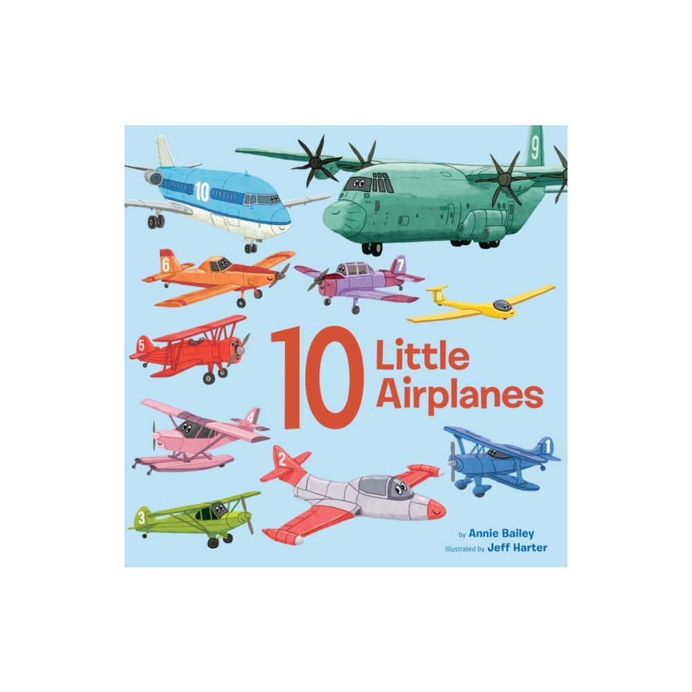 Random House USA Inc 10 Little Airplanes (bok, board book, eng)