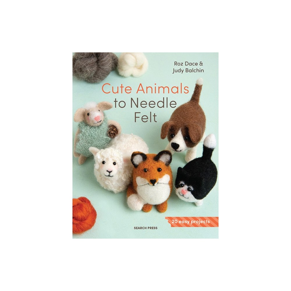 Search Press Ltd Cute Animals to Needle Felt (häftad, eng)