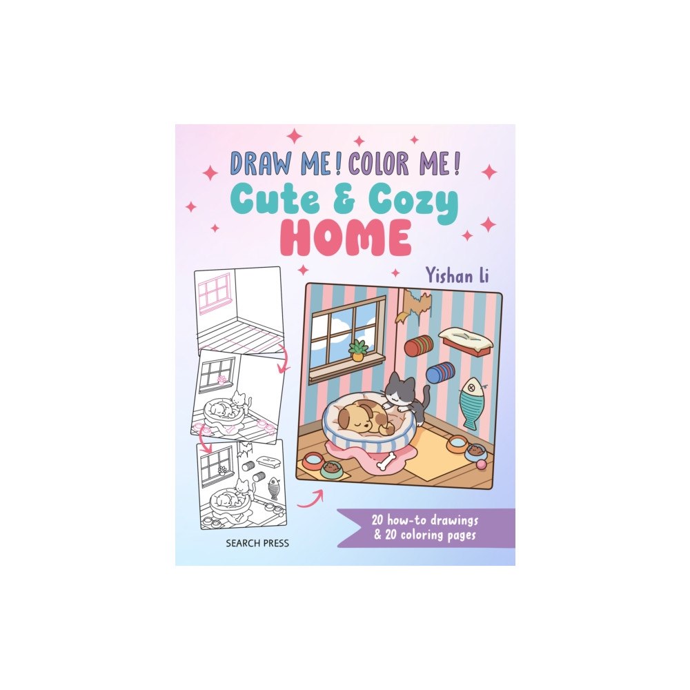 Search Press Ltd Draw me! Color me!: Cute & Cozy Home (häftad, eng)