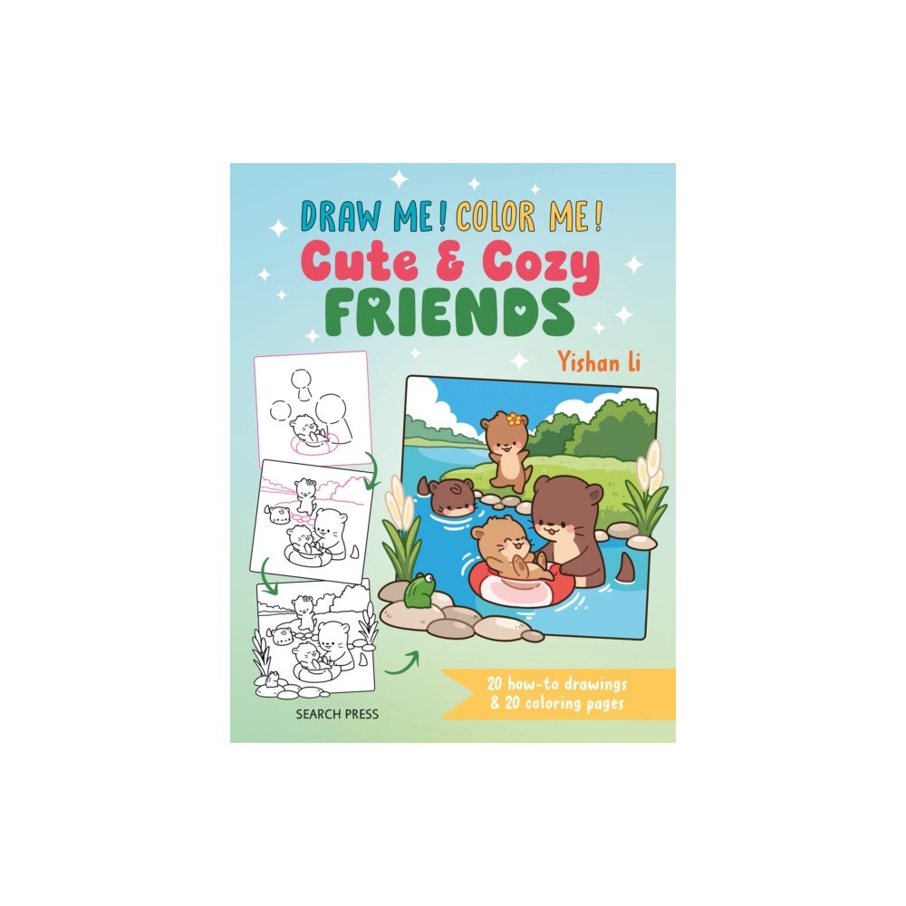 Search Press Ltd Draw me! Color me!: Cute & Cozy Friends (häftad, eng)
