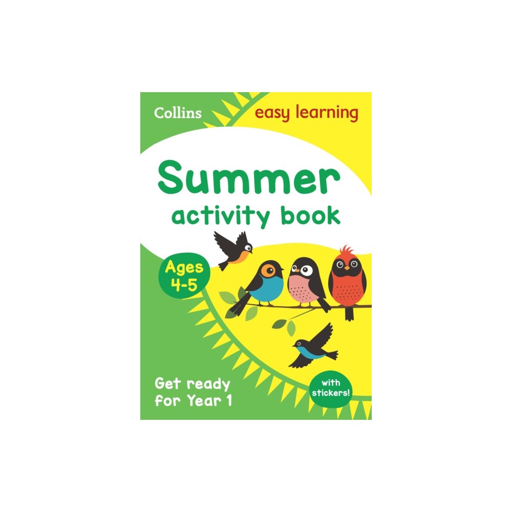 HarperCollins Publishers Reception to Year 1 Summer Activity Book with stickers (häftad, eng)