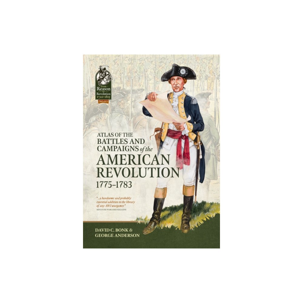 Helion & Company Atlas of the Battles and Campaigns of the American Revolution, 1775-1783 (häftad, eng)