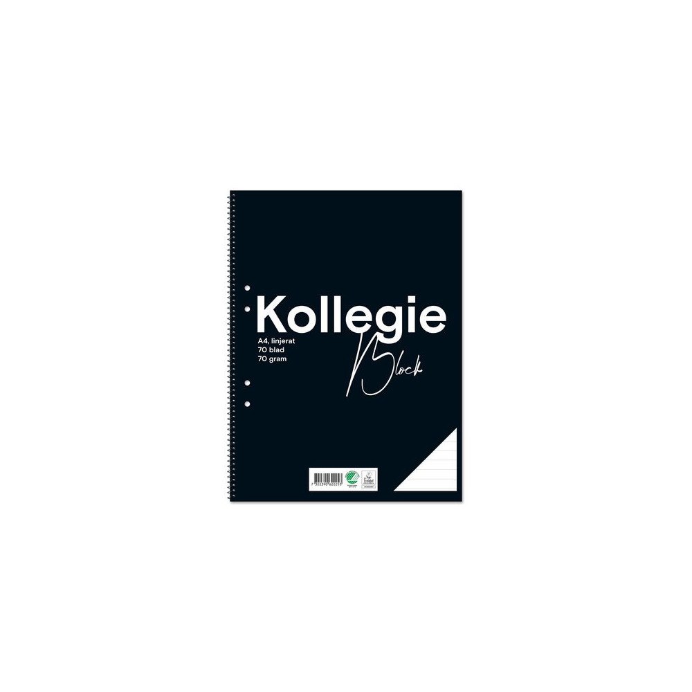No Brand Kollegieblock FW A4 70g 70bl linj