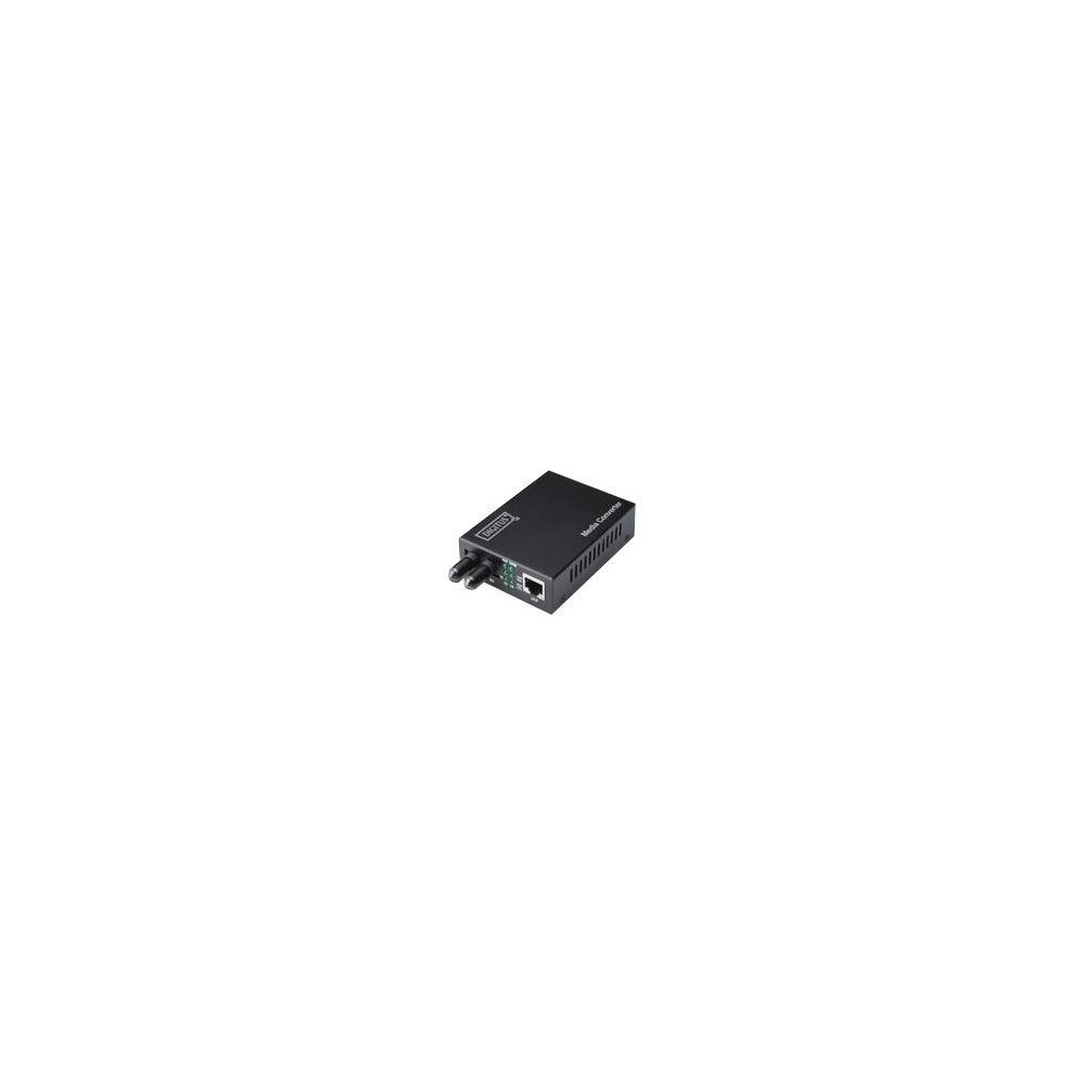 Digitus DIGITUS Professional DN-82110-1 - fibermediekonverterare - 10Mb LAN, 100Mb LAN, 1GbE