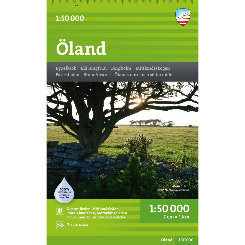 Calazo Förlag Öland 1:50.000
