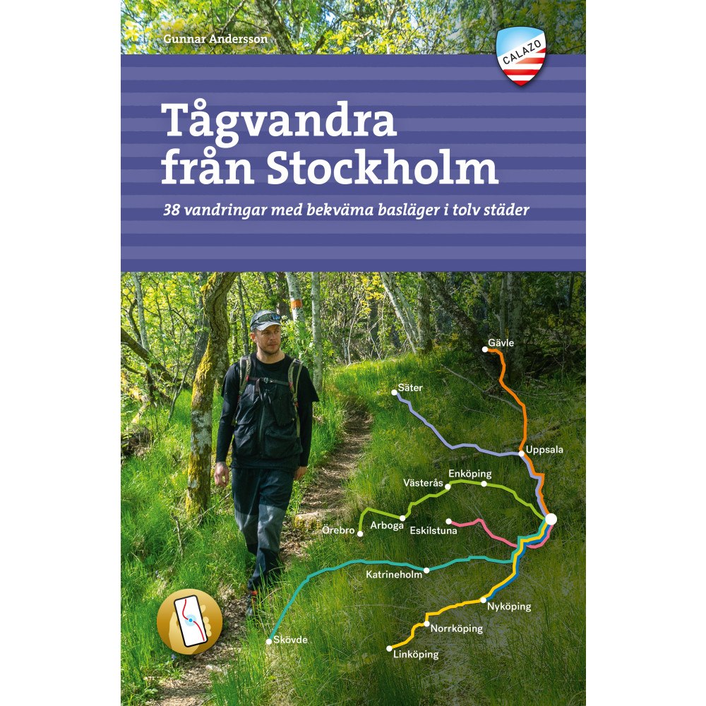 Gunnar Andersson Tågvandra från Stockholm (bok, flexband)