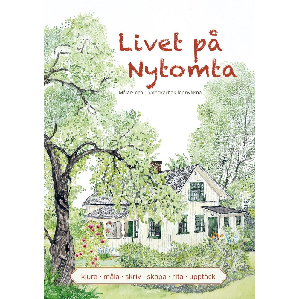 Durabel Kommunikation Förlag Livet på Nytomta, målar- och upptäckarbok för nyfikna (häftad)