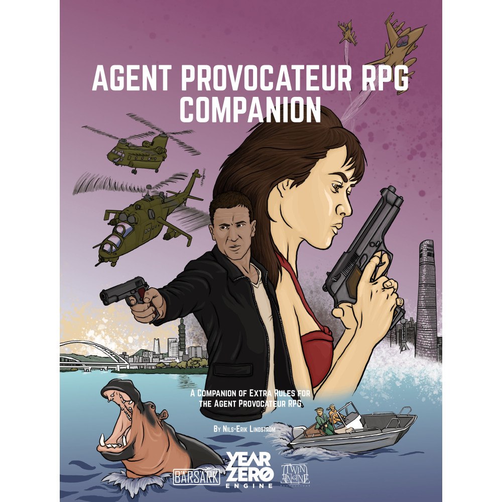 Twin Engine Productions Agent provocateur RPG Companion : a companion of extra rules for agent provocateur RPG (inbunden, eng)
