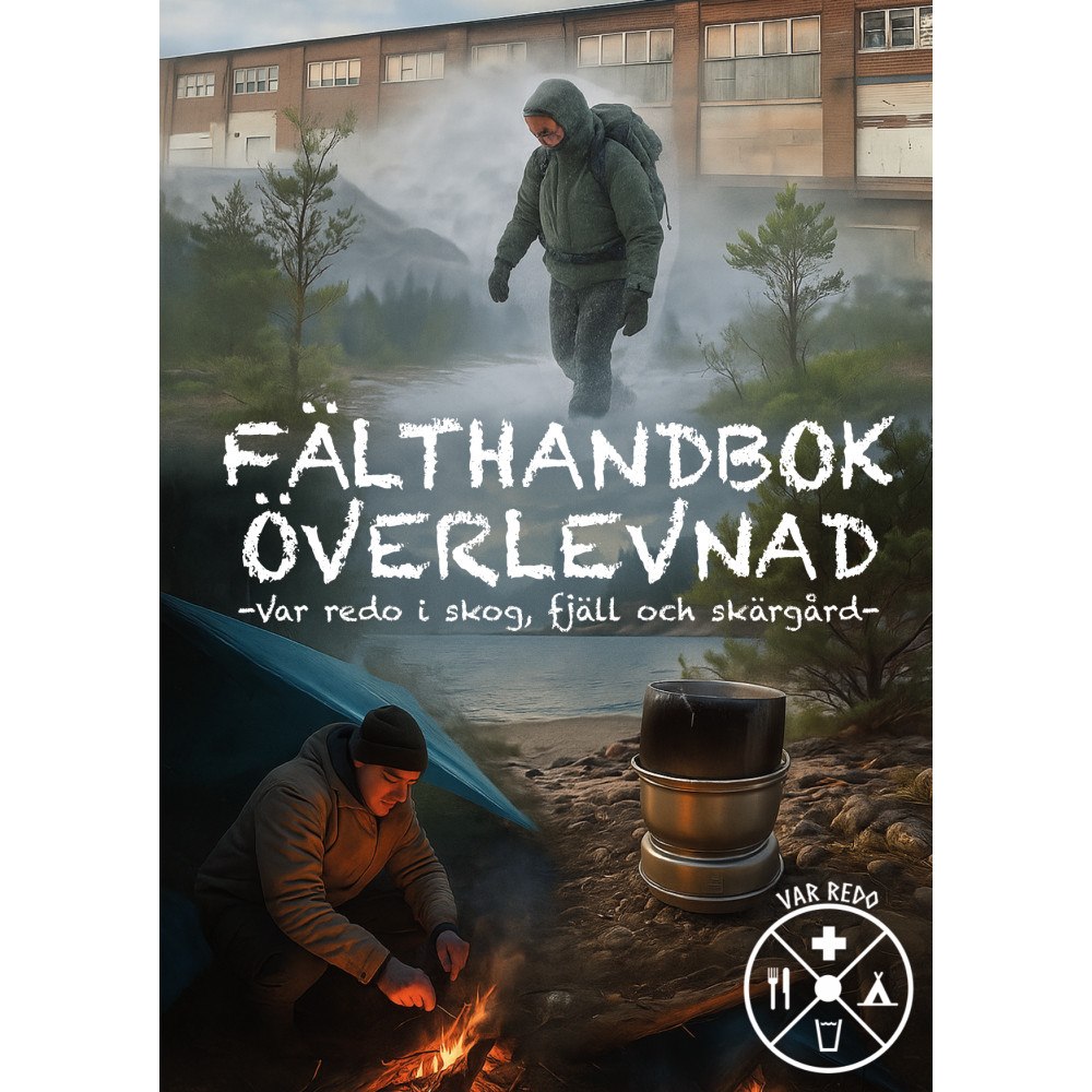 Klas Nilsson Fälthandbok överlevnad : Var redo i skog, fjäll och skärgård (häftad)