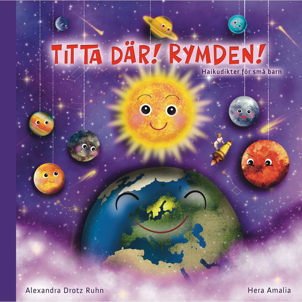 Sagobiten Titta där! Rymden! : Haikudikter för små barn (inbunden)