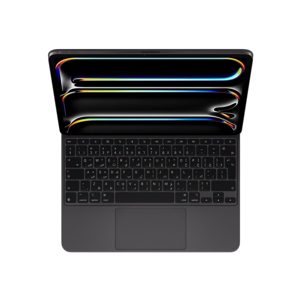 Apple Apple Magic Keyboard - tangentbord och foliefodral - med pekdyna - QWERTY - dansk - svart Inmatningsenhet