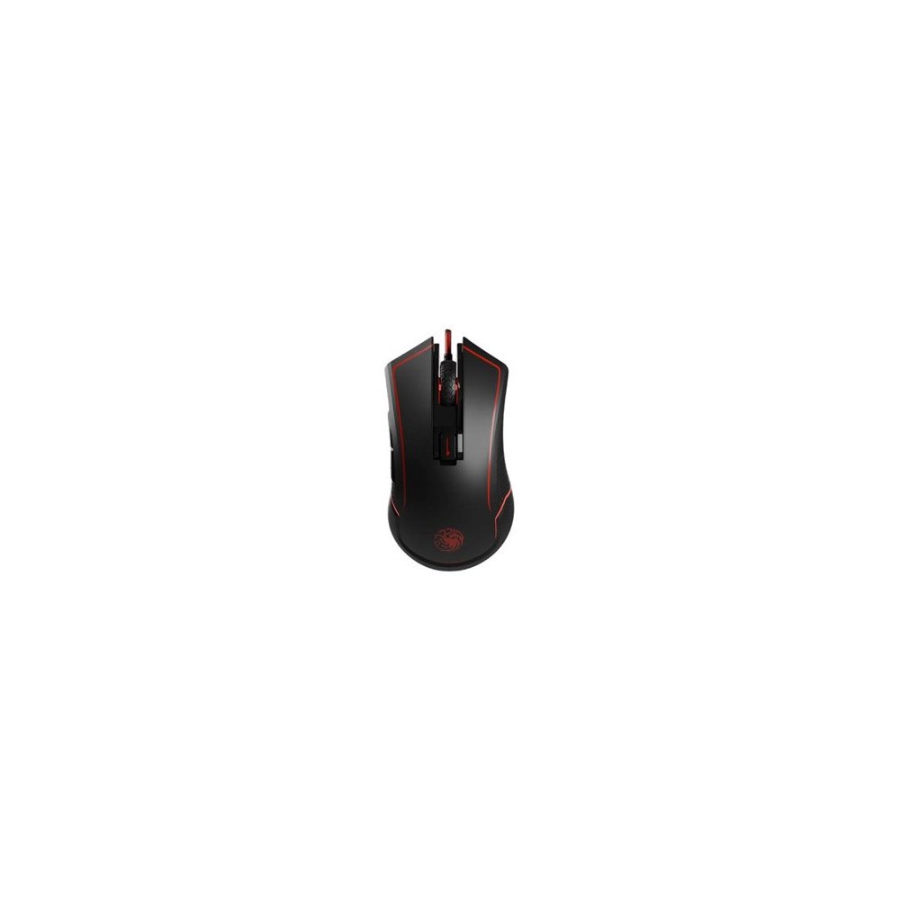 Pixminds Lexip X TSUME - Targaryen Game of Thrones - mus - keramiska skridskor - Wi-Fi, USB - svart, röd