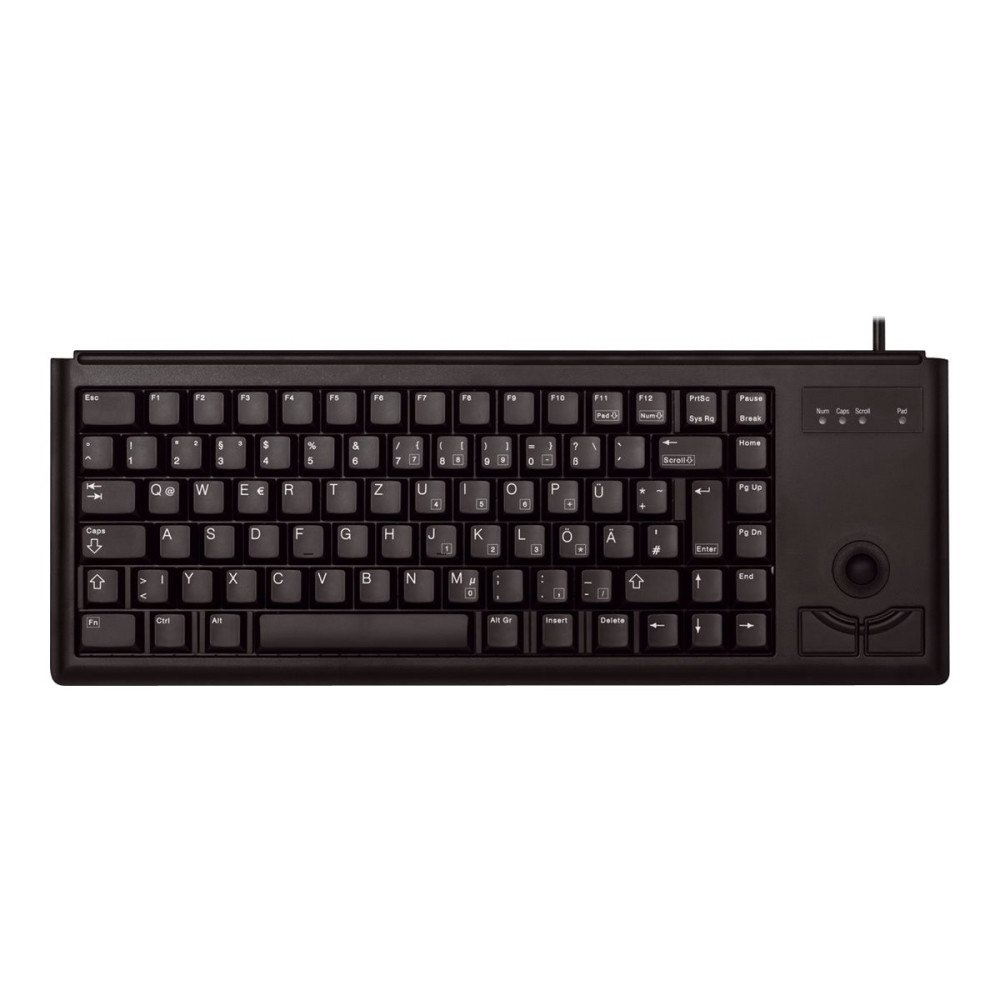 CHERRY CHERRY Compact-Keyboard G84-4400 - tangentbord - engelska - svart Inmatningsenhet