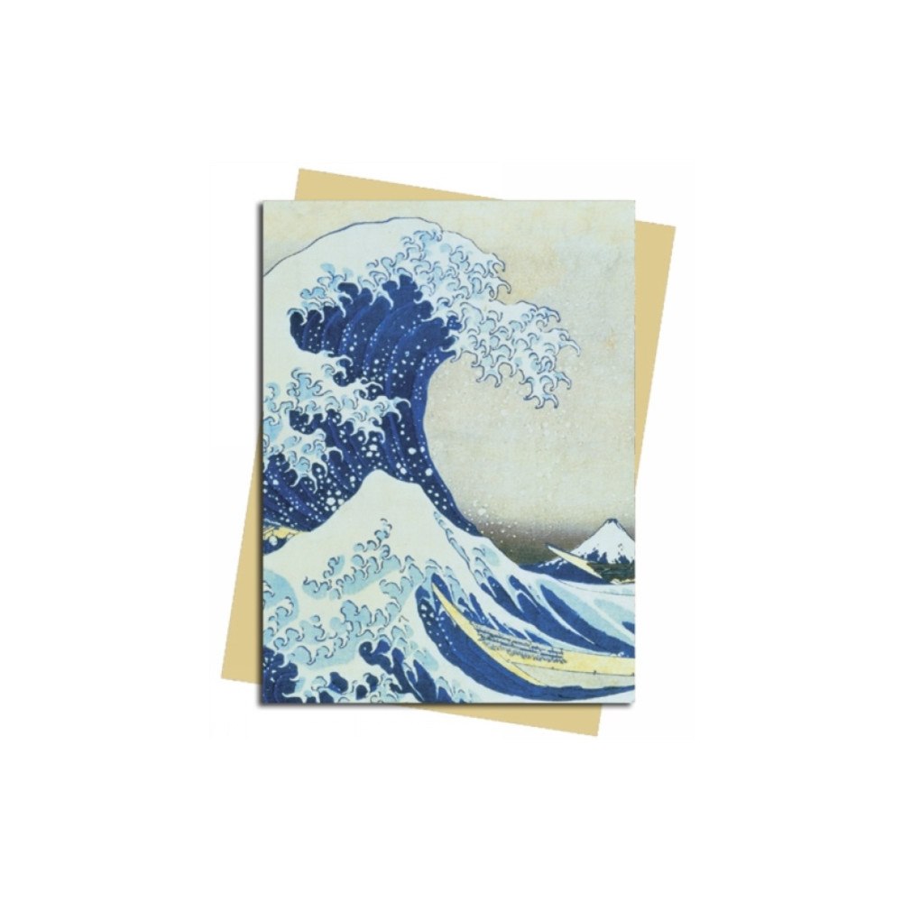 FLAME TREE STATIONERY GREAT WAVE  HOKUSAI (häftad, eng)