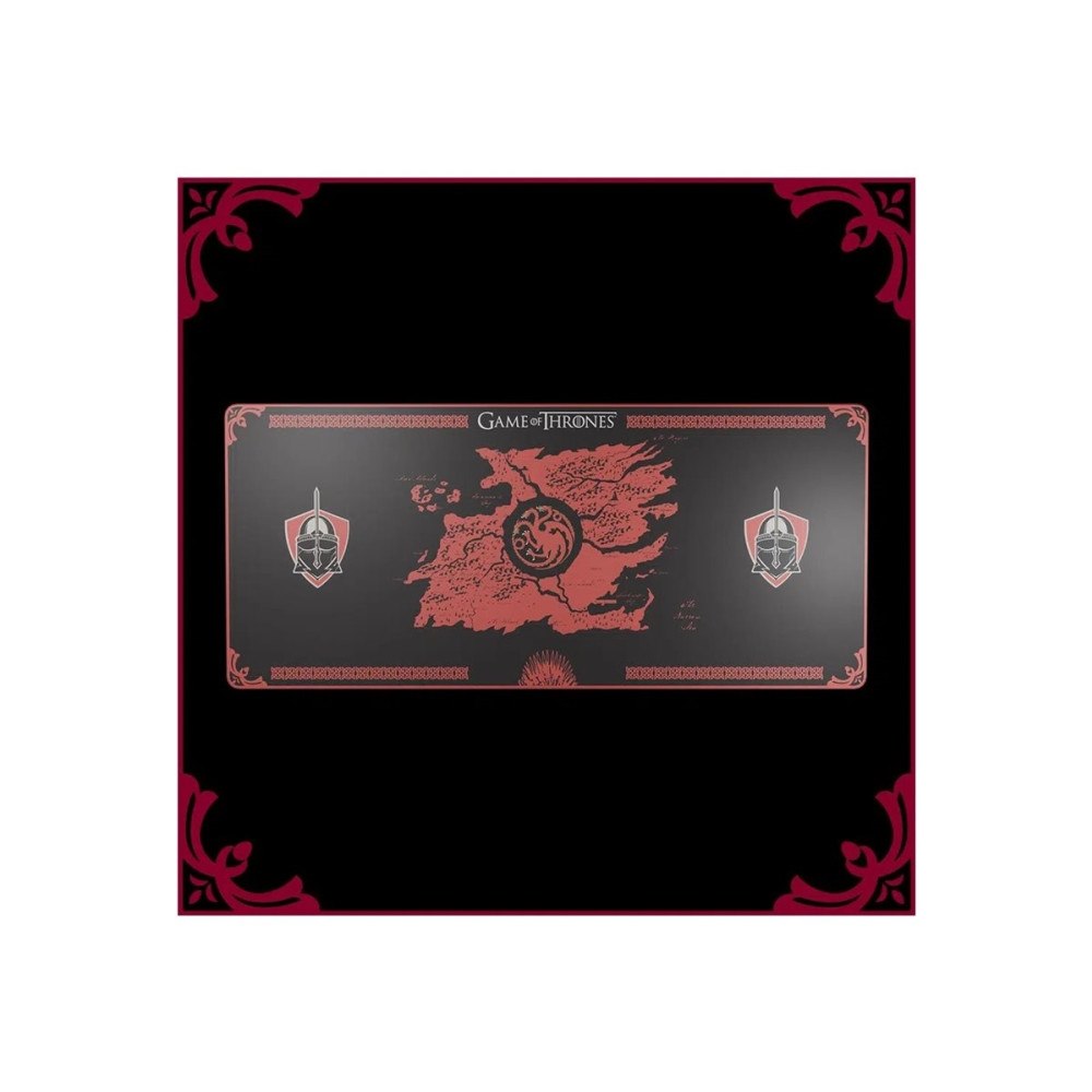 Pixminds Lexip x Game of Thrones Targaryen - musmatta - flexibel mjuk mikrostrukturerad yta - XXL-storlek