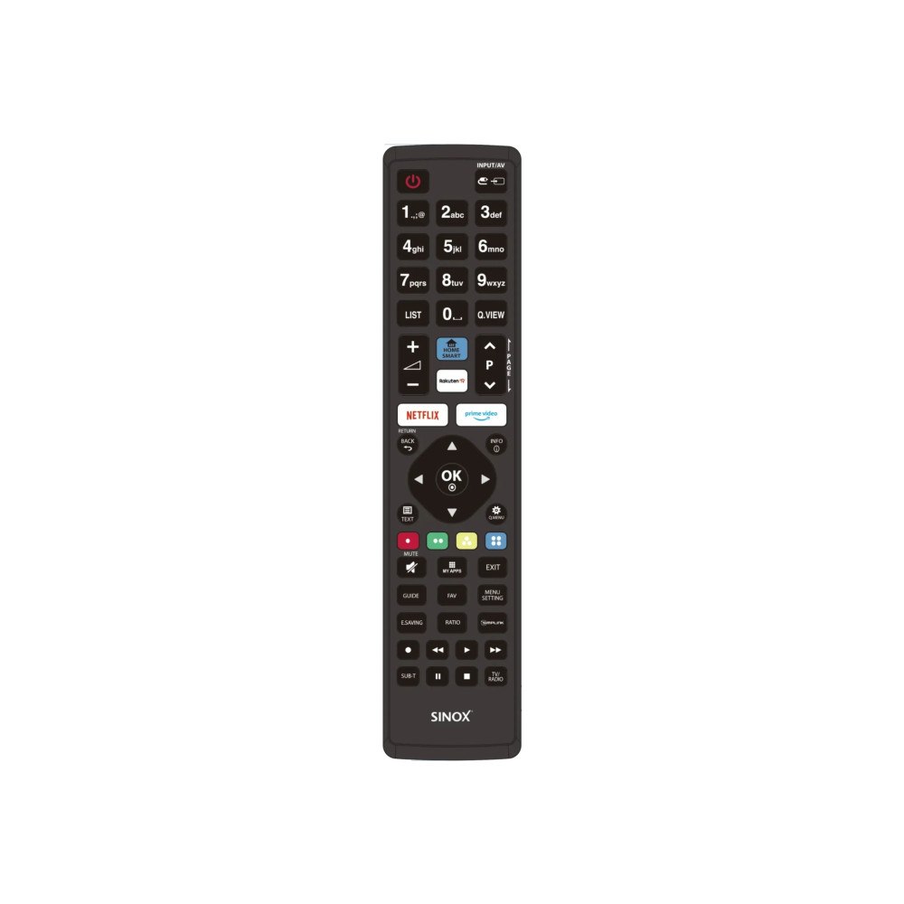 Sinox beslag Sinox fjärrkontroll för LG, TV, RF Trådlös, Tryckknappar, Sv...