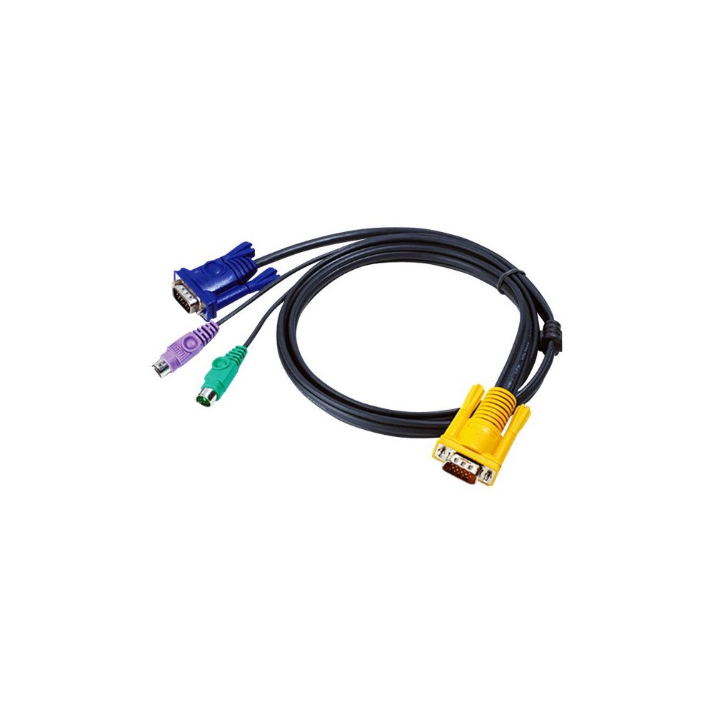 ATEN Technology ATEN - tangentbords-/video-/muskabel - 3 m