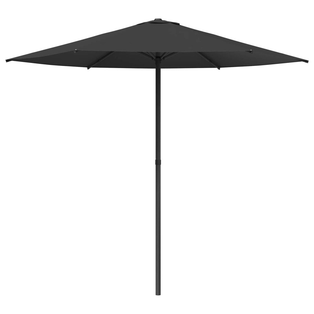 vidaXL Trädgårdsparasol 230 x 230 cm Polyester Rektangulär Antracit