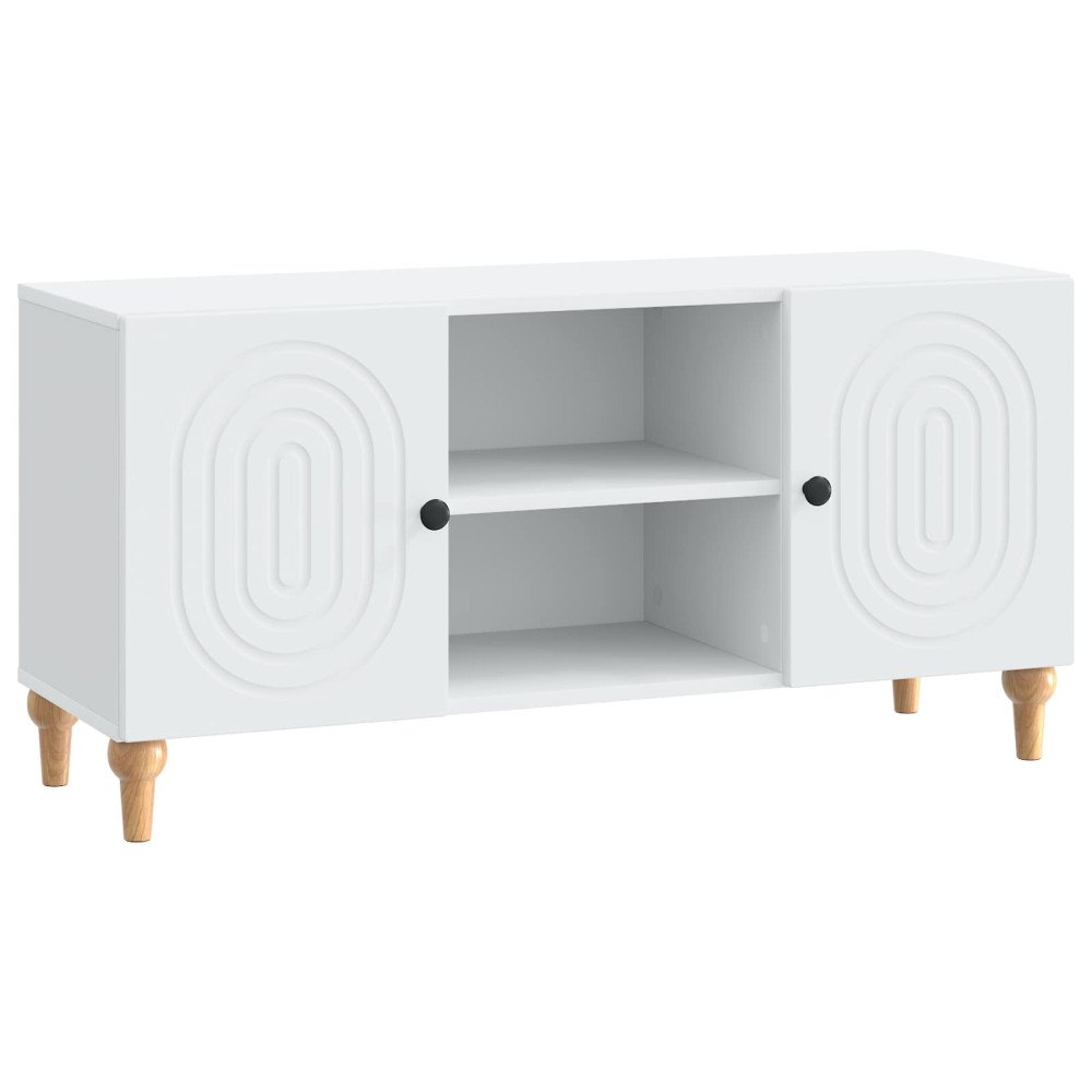 vidaXL TV-skåp Vit 102 x 34,5 x 50 cm Konstruerat trä