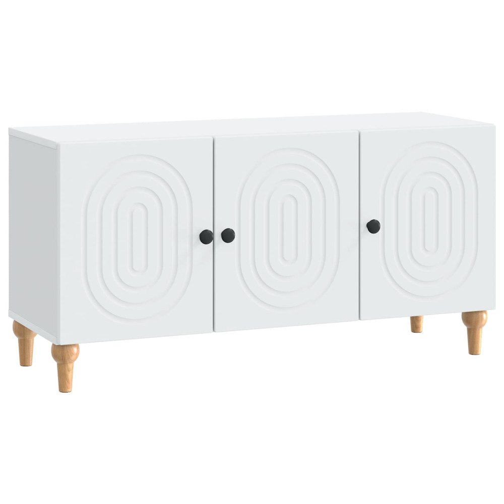 vidaXL TV-skåp Vit 99 x 34,5 x 50 cm Konstruerat trä